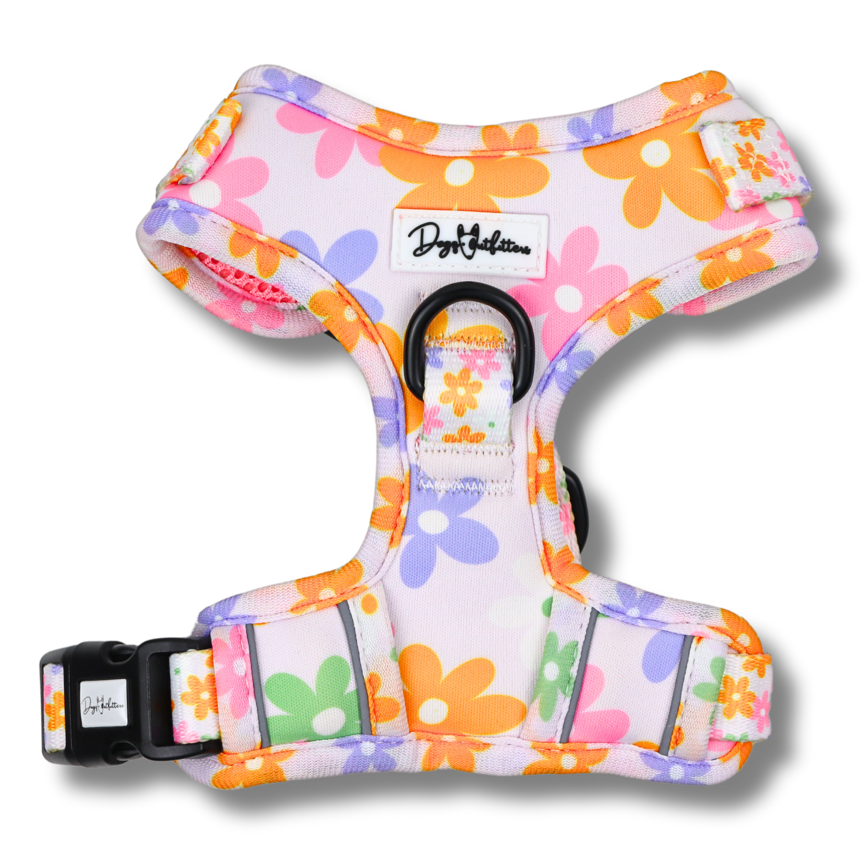 Adjustable Harness - Flower Pooch
