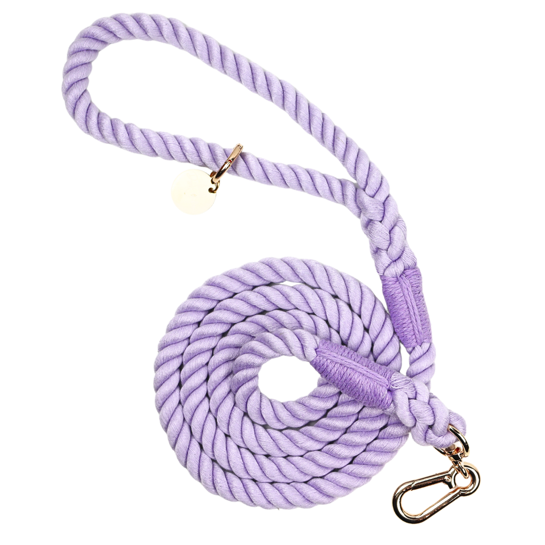 Rope Leash - Lavender