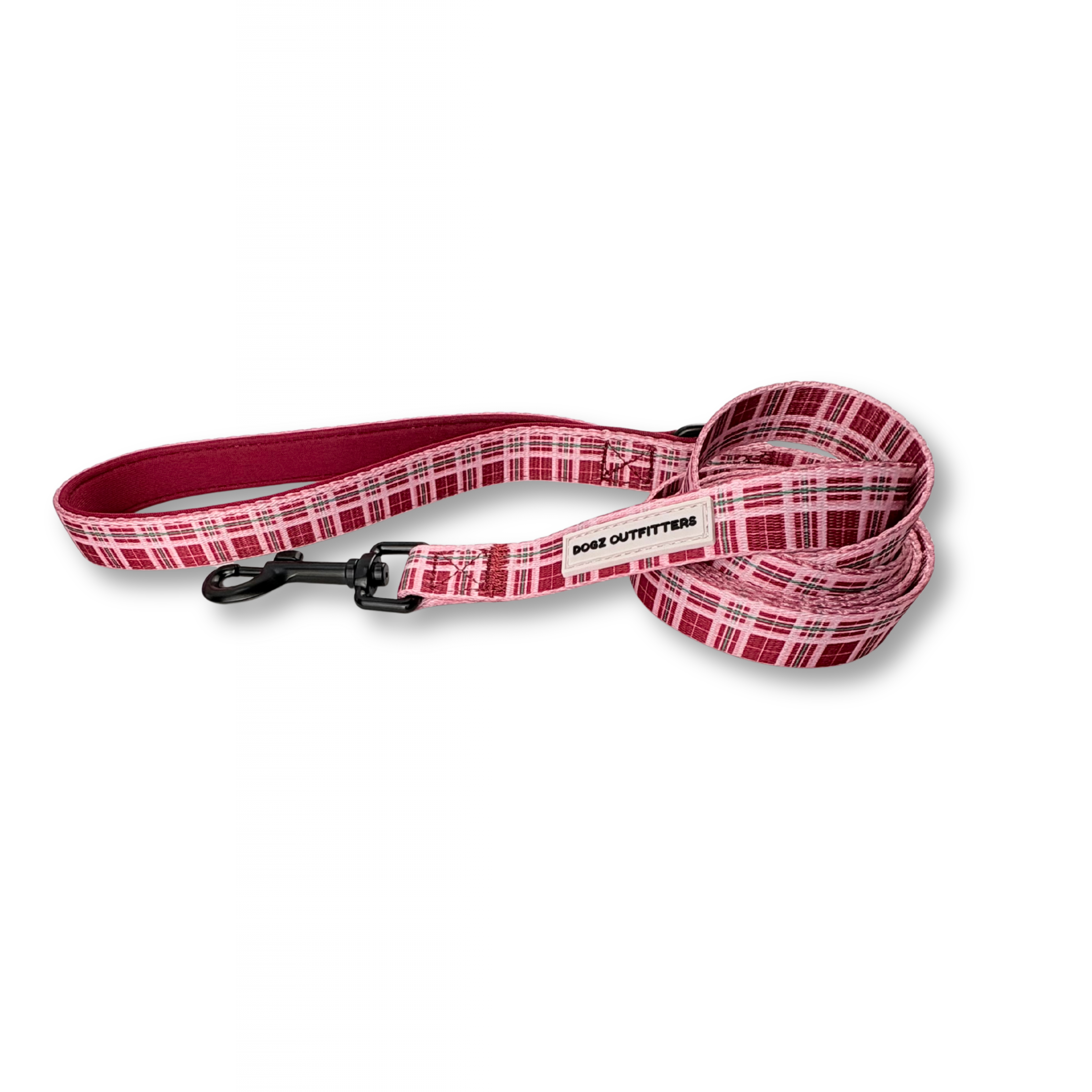Fabric Leash - Plaid Winter Classic